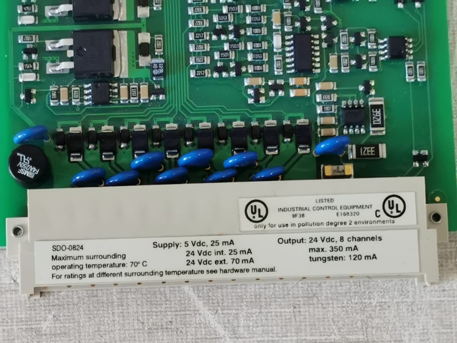Honeywell SDO-0824 HONEYWELL SDO-0824 Safe Digital Output Module CC V1.3 8