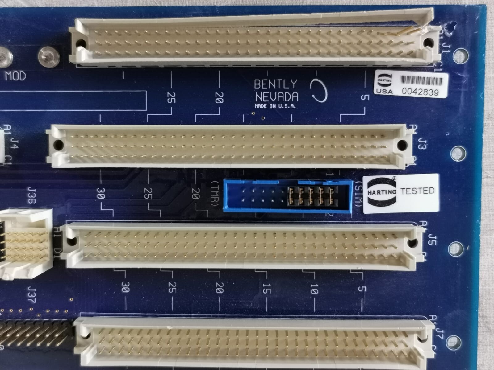 Bentley PWA 138945-01 C BENTLY NEVADA 3500/05-01-02-01-00-01 SYSTEM RACK PWA138945-01 C 4