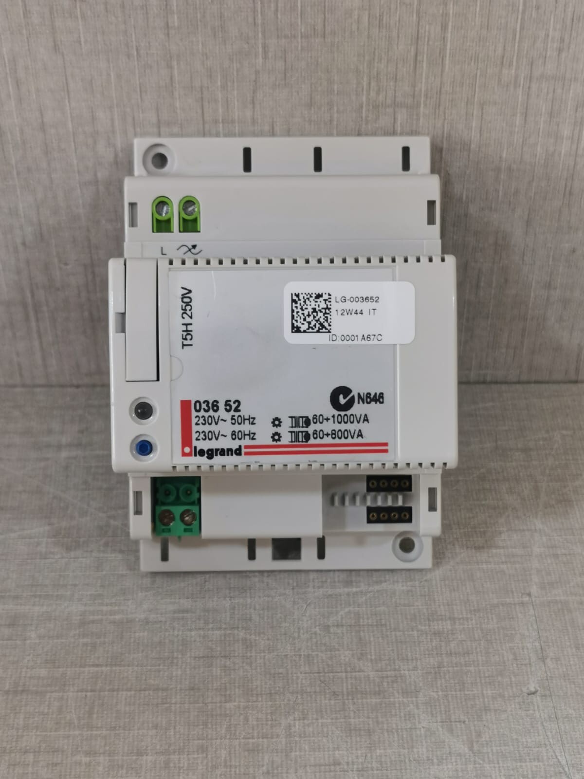 036 52 LEGRAND LG-003652 DIMMERS LEADING EDGE INTERFACE SYSTEM SCS DIN RAIL