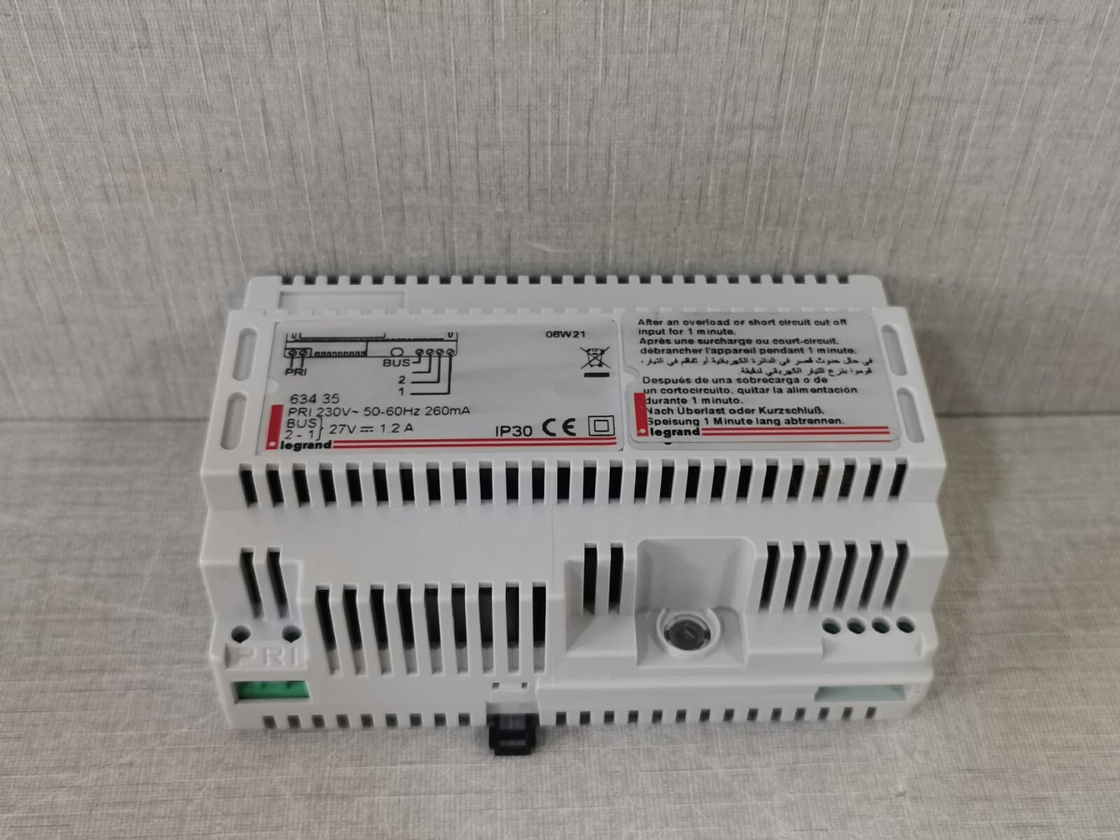 Legrand LGR063435 634 35 Legrand LGR063435 Power Supply 4