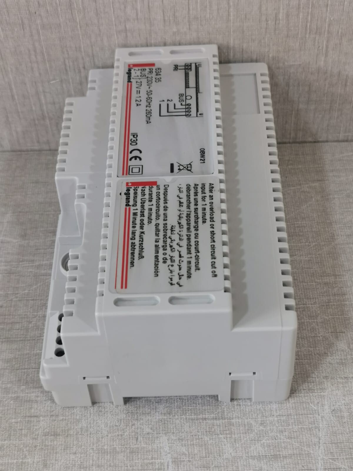 Legrand LGR063435 634 35 Legrand LGR063435 Power Supply 6