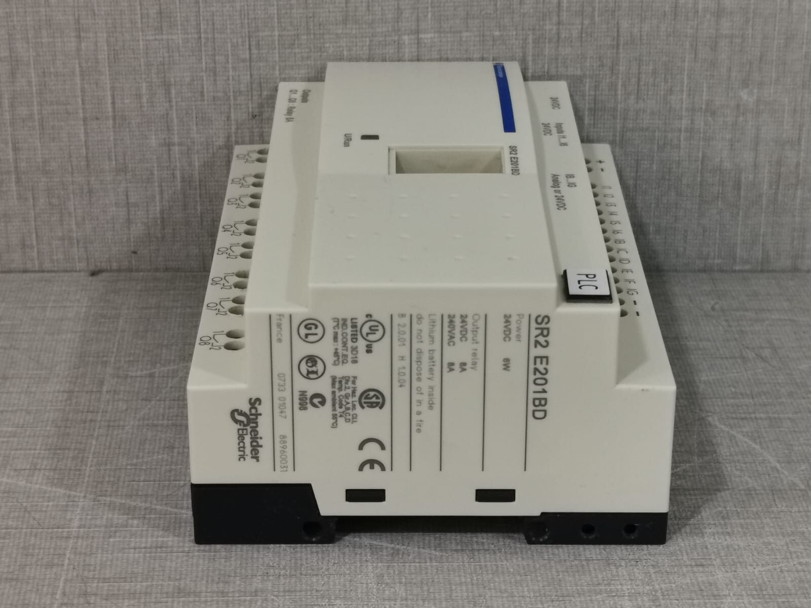 Schneider Electric E201BD TELEMECANIQUE by SCHNEIDER ELECTRIC SR2 E201BD RELAY - WITH DAMAGED 5