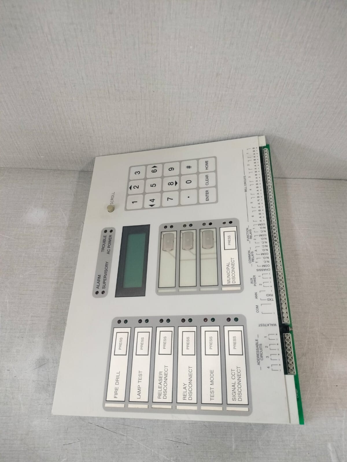 GE SE-2401 HARRINGTON FIRE ALARM SECUTRON SE 2401-2G/ SE2401-J1 -NEED CHANGE THE SCREEN 8