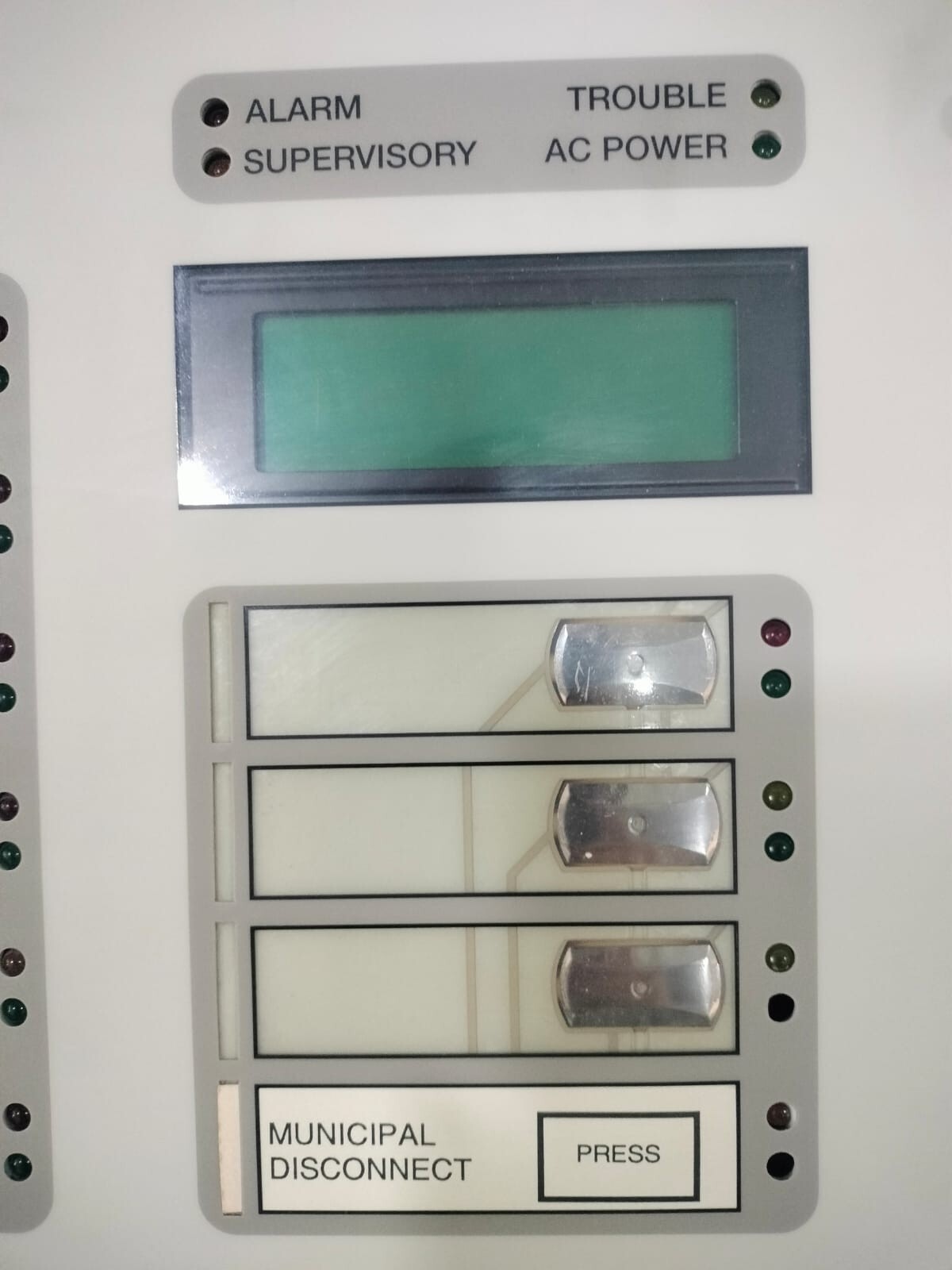 GE SE-2401 HARRINGTON FIRE ALARM SECUTRON SE 2401-2G/ SE2401-J1 -NEED CHANGE THE SCREEN 10