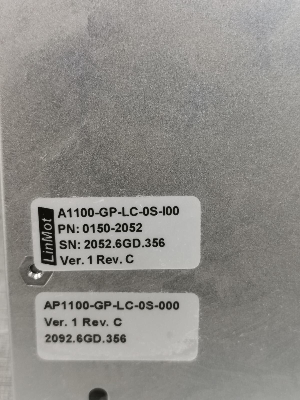 LINMOT DRIVE-0150 LINMOT A1100-GP-LC-0S-I00 SERVO DRIVE 0150-2052 5