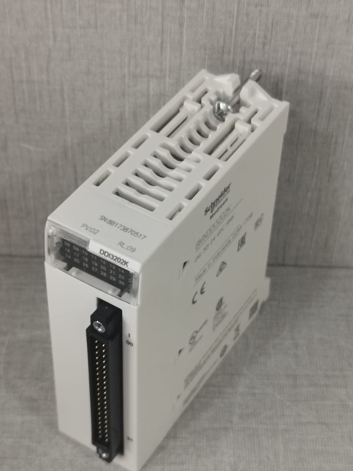 Schneider Electric BMXDDI3202K SCHNEIDER ELECTRIC BMXDDI3202K DISCRETE INPUT MODULE 9