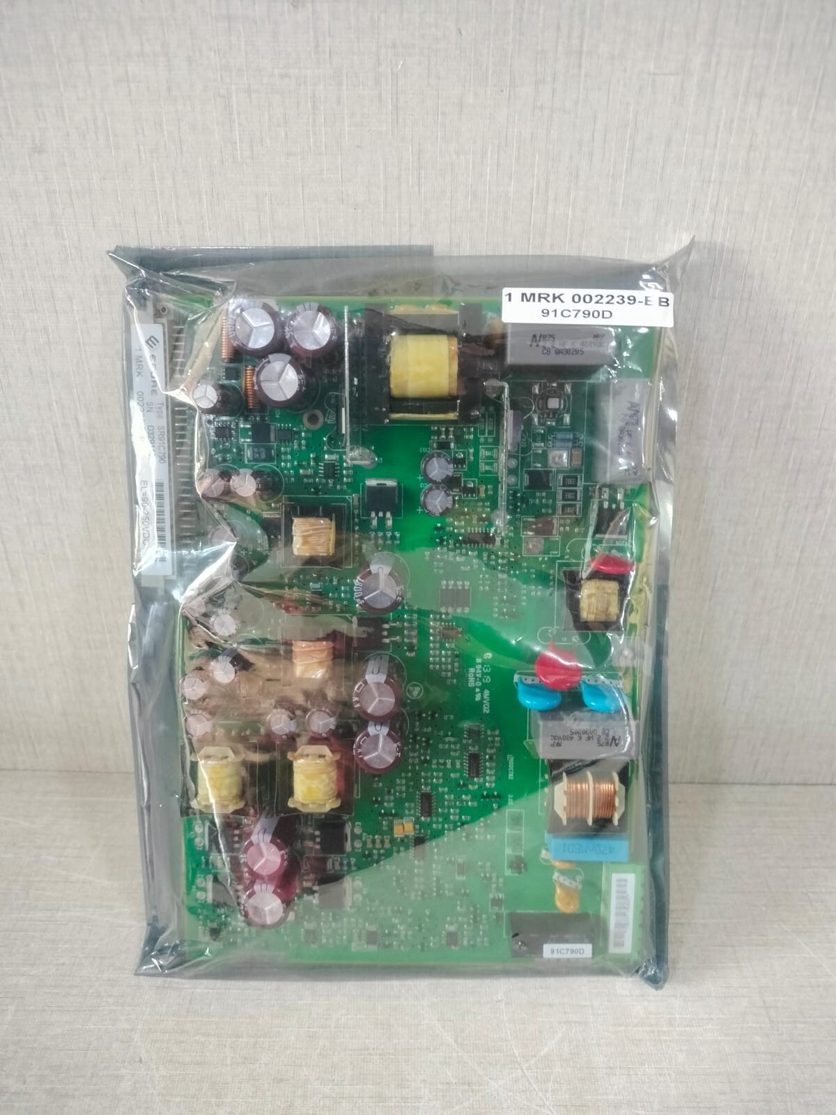 EFORE MRK-002239 EFORE 1 MRK 002239-BBr02/ 1 MRK 002239-BB SR91C790 POWER SUPPLY BOARD 9