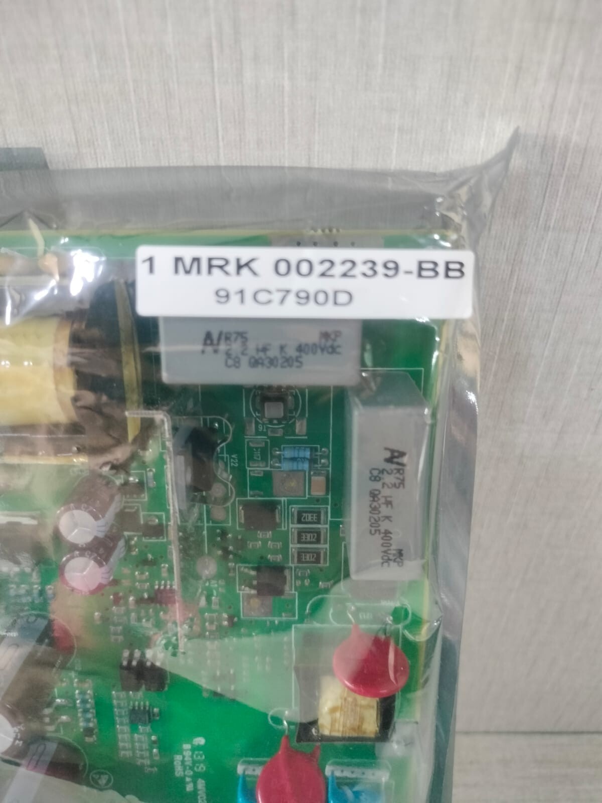 EFORE MRK-002239 EFORE 1 MRK 002239-BBr02/ 1 MRK 002239-BB SR91C790 POWER SUPPLY BOARD 10
