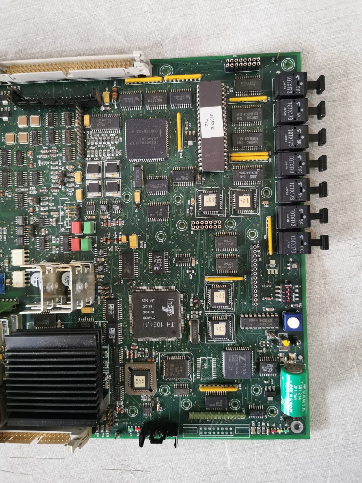 UNKNOWN QVJ06EM QVJ06EM MOTHER BOARD Assy 01133921/G07 S/n: 726000568, 3G0725/004 PCB Board 4