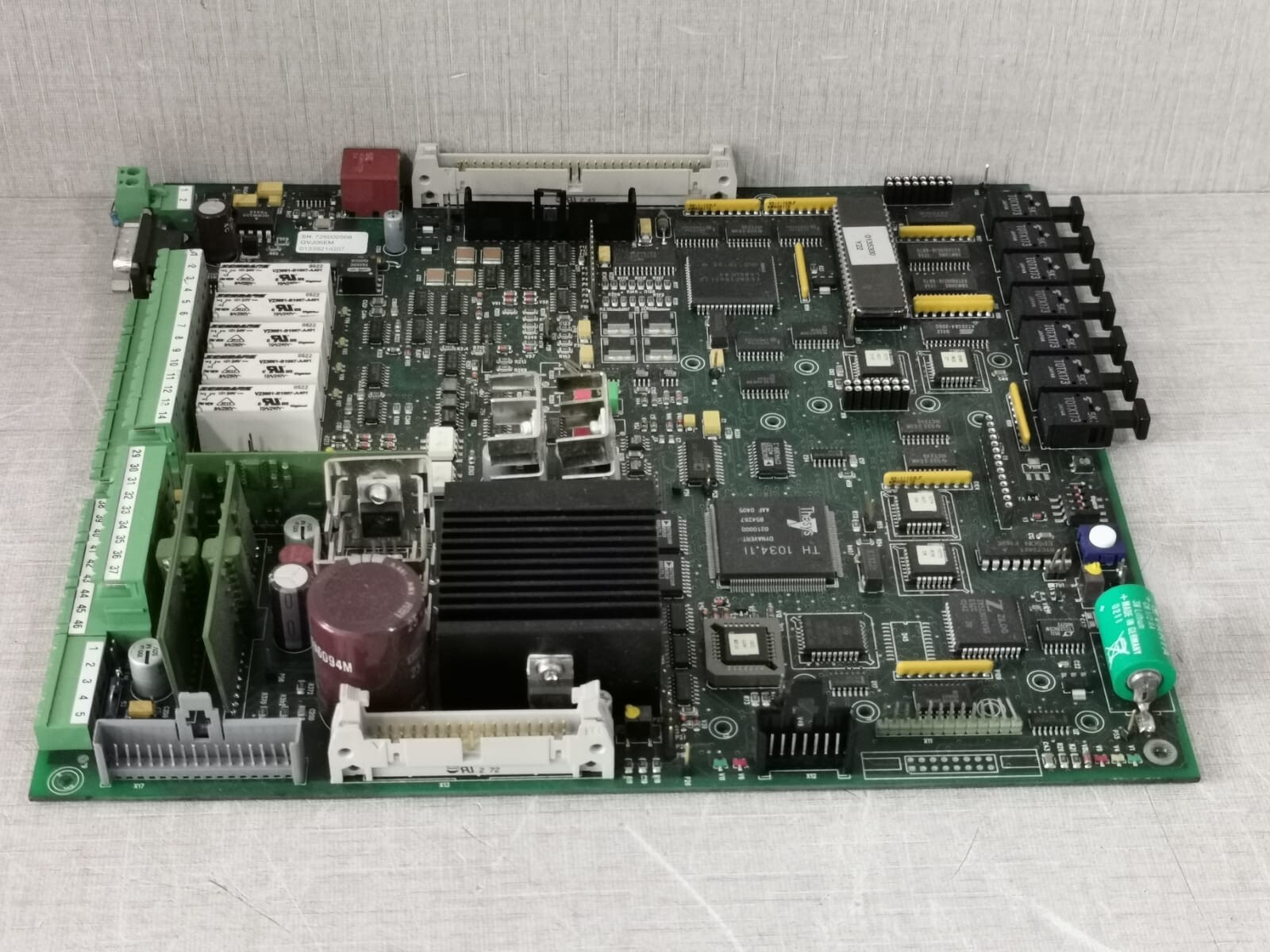 UNKNOWN QVJ06EM QVJ06EM MOTHER BOARD Assy 01133921/G07 S/n: 726000568, 3G0725/004 PCB Board 8