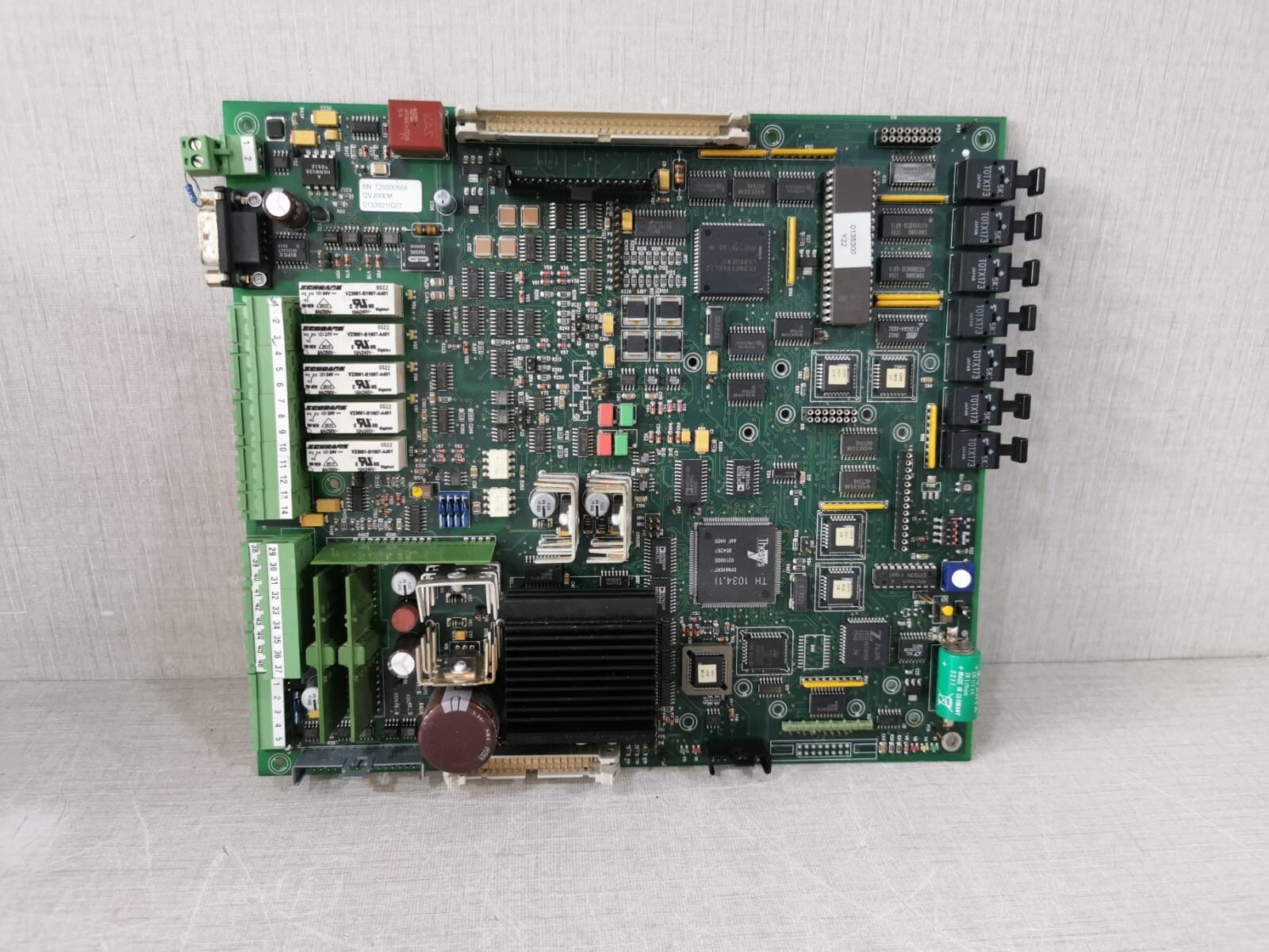 QVJ06EM MOTHER BOARD Assy 01133921/G07 S/n: 726000568, 3G0725/004 PCB Board