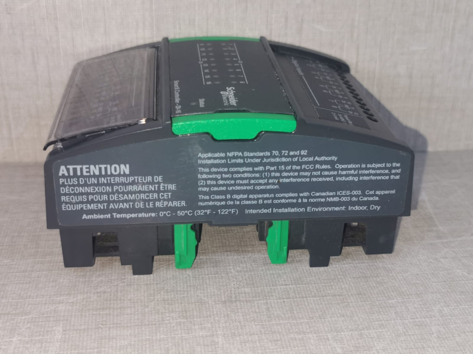 Schneider Electric SXWDI16XX10001 DI-16 Schneider Electric SXWDI16XX10001 I/O Module - WITHOUT FRONT COVER & BASE 8