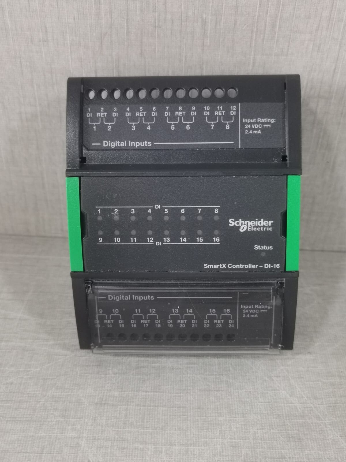 DI-16 Schneider Electric SXWDI16XX10001 I/O Module - WITHOUT FRONT COVER & BASE
