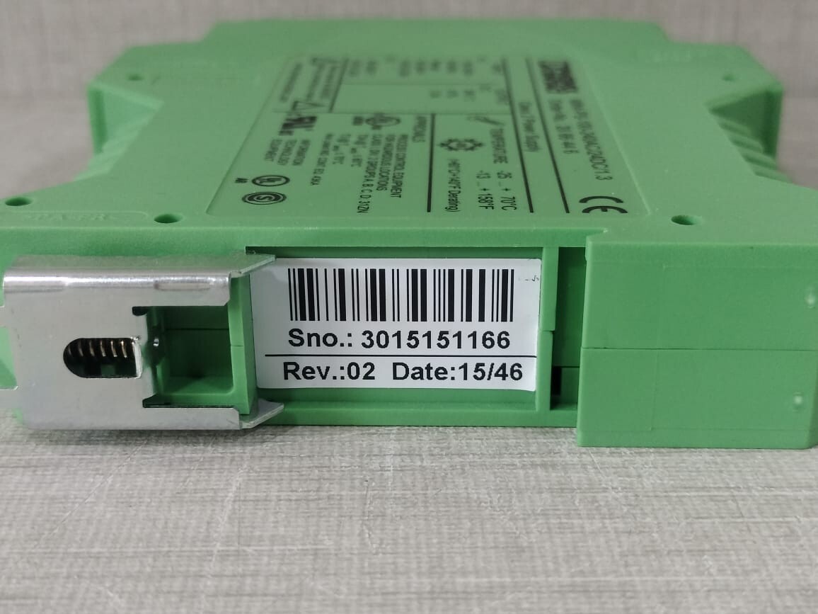 Phoenix Contact MINI-PS-100-240AC/24DC/1.3 PHOENIX CONTACT MINI-PS-100-240AC/24DC/1.3 CLASS POWER SUPPLY- W/ FILTHY BOX 8