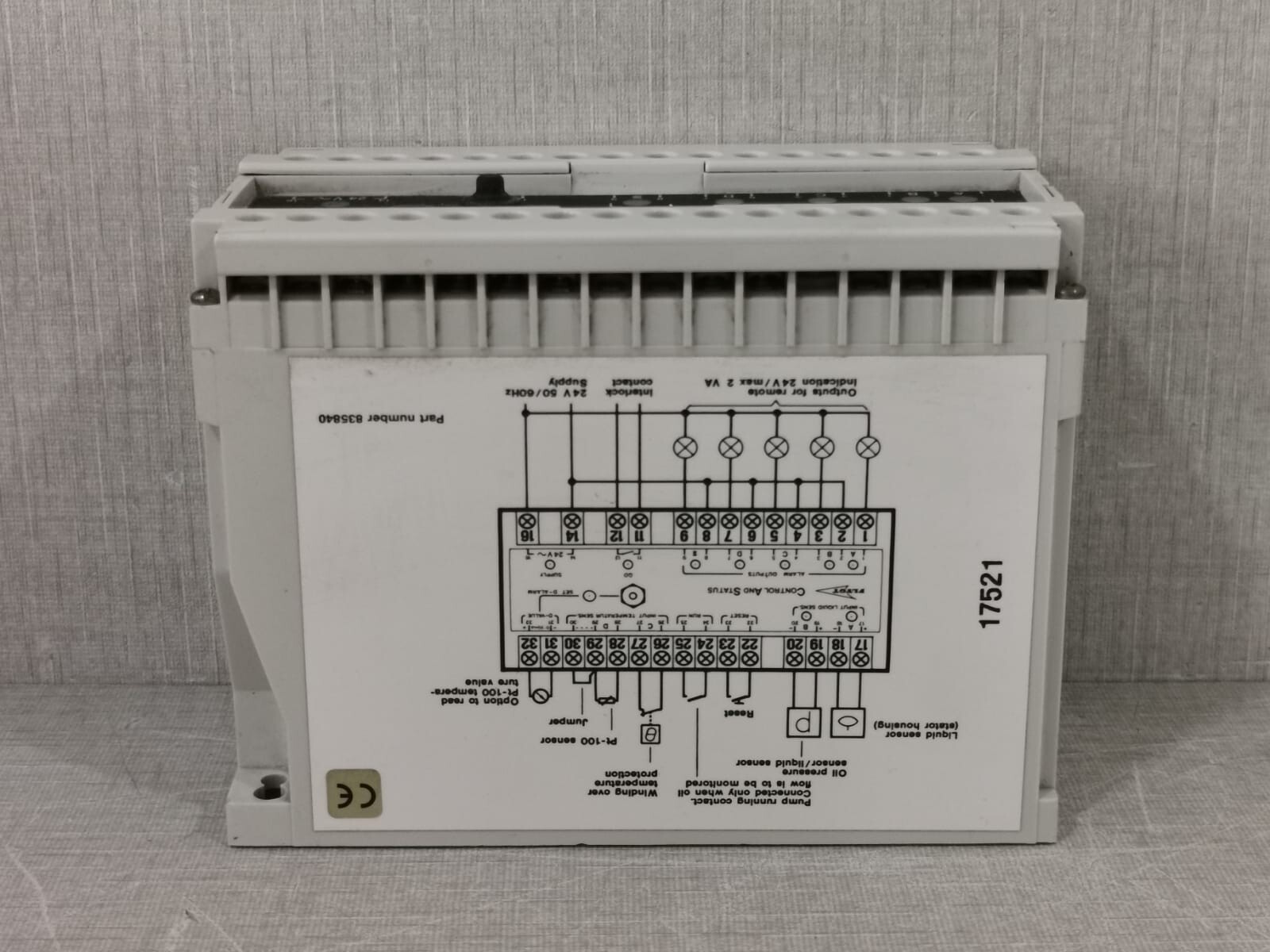 XYLEM FLYGT 835840 XYLEM FLYGT 835840 CONTROL UNIT MODULE 6