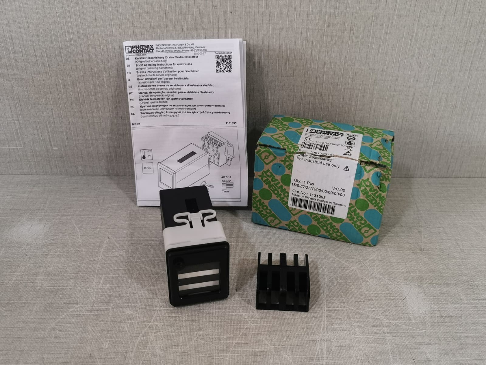 Phoenix Contact MR21 Drop Indicator/Annunciator Relays
