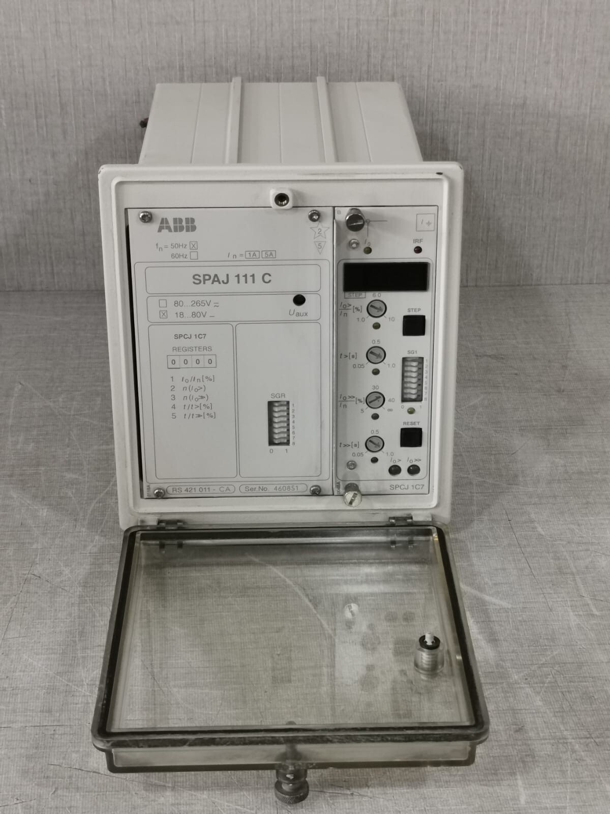 ABB SPAJ 111 C / SPAJ 111 C-CA SENSITIVE EARTH-FAULT RELAY