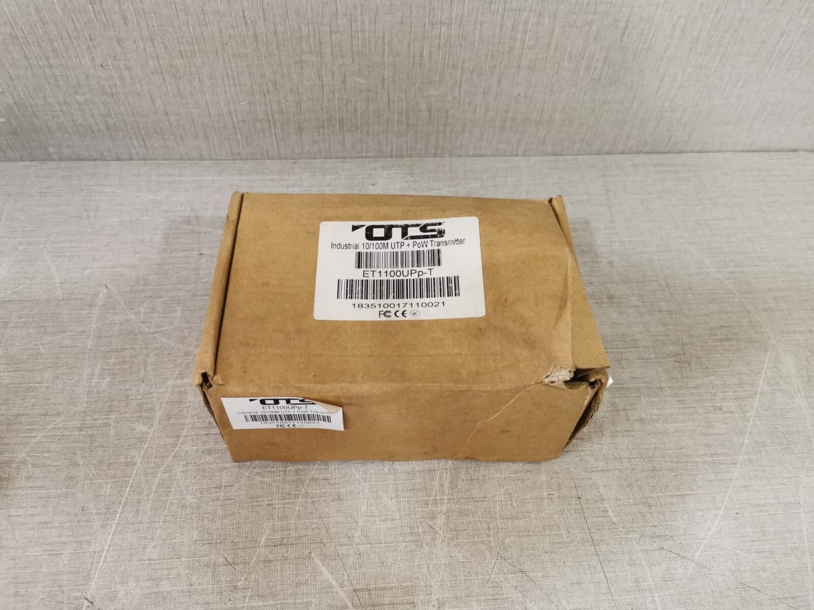 OTS ET1100UPP OTS ET1100UPp-T INDUSTRIAL 10/100M UTP+ PoW TRANSMITTER 7