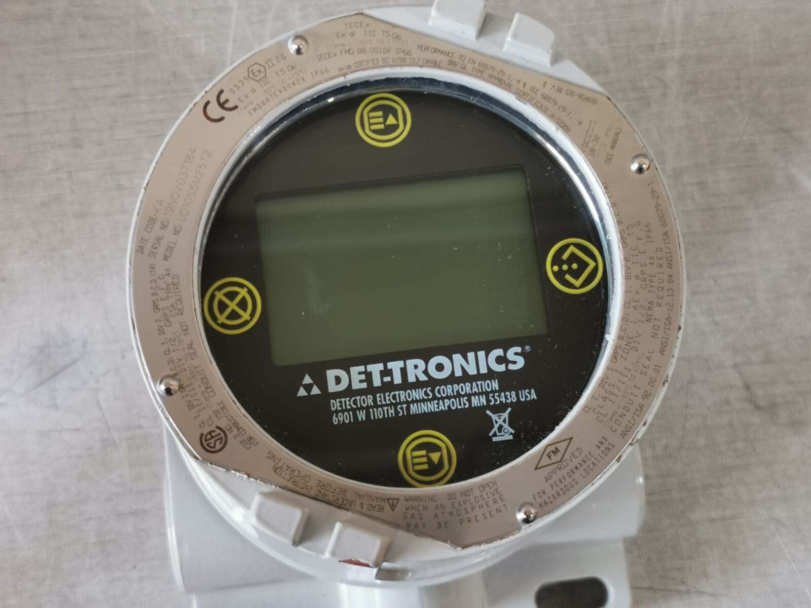 DET-TRONICS 010765-003 DET-TRONICS UD10S5M25T2 Display RLY/4-20 P/N: 010765-003 Gas Detector 4