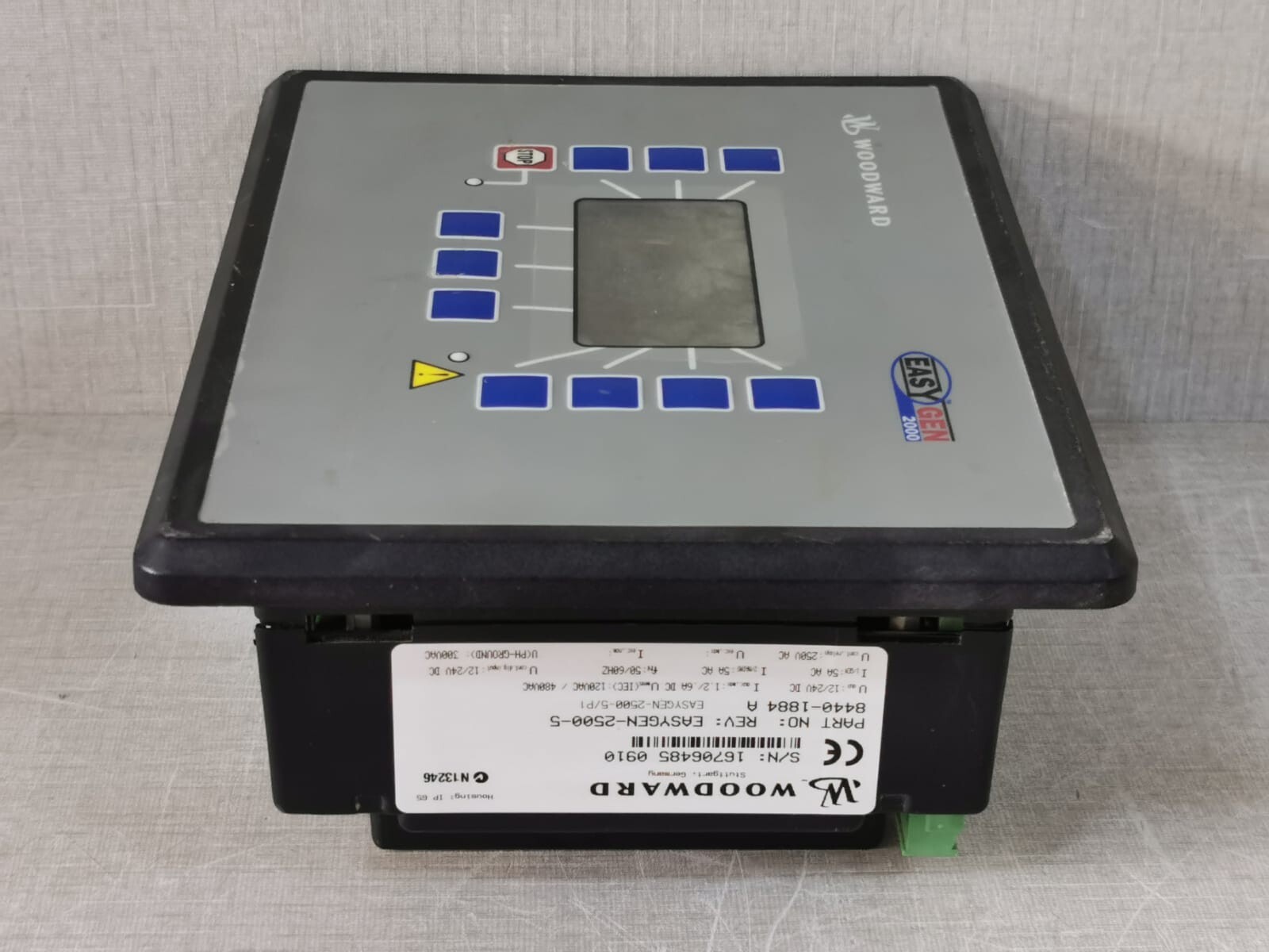 Woodward EASYGEN-2500-5 WOODWARD EASYGEN-2500-5/P1 Genset Controller P/n:8440-1884 Rev. A 7