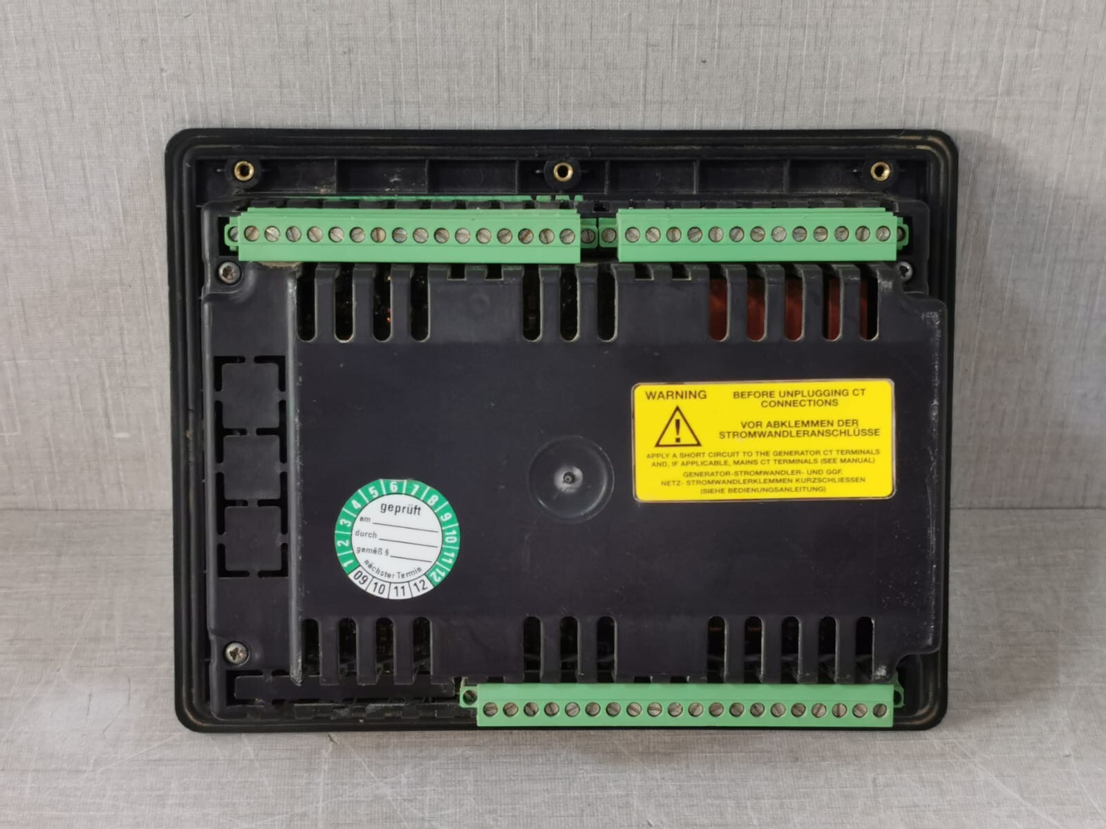 Woodward EASYGEN-2500-5 WOODWARD EASYGEN-2500-5/P1 Genset Controller P/n:8440-1884 Rev. A 9