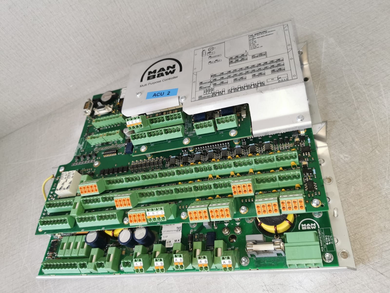 MAN B&W 1142075-2 MAN B&W 1142075-2 Multi-Purpose Controller 1142037-0 5