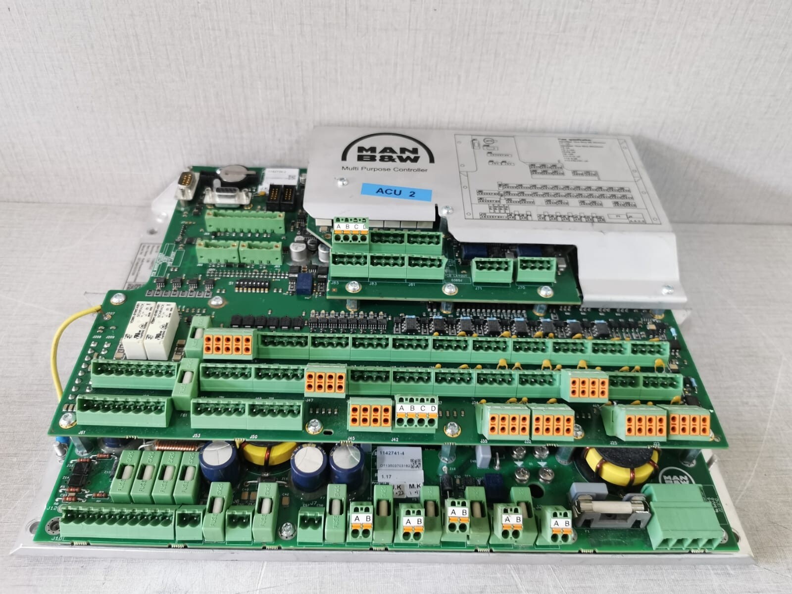 MAN B&W 1142075-2 MAN B&W 1142075-2 Multi-Purpose Controller 1142037-0 9