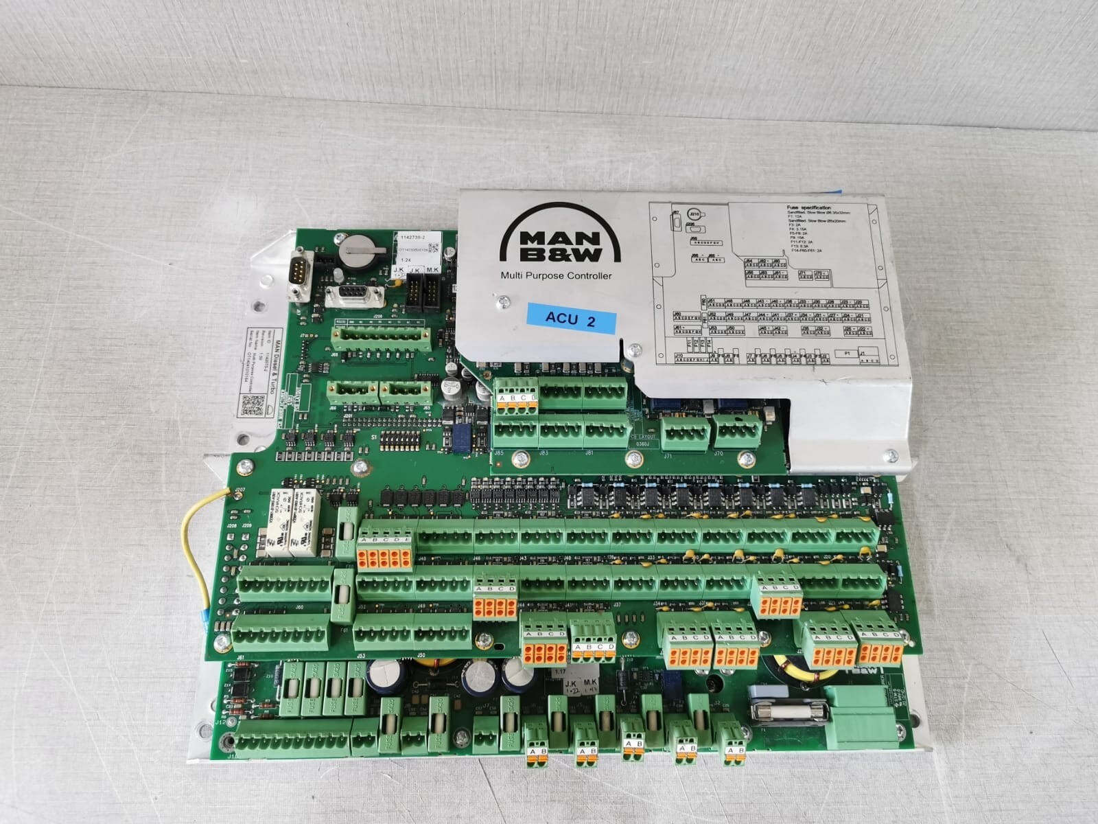 MAN B&W 1142075-2 MAN B&W 1142075-2 Multi-Purpose Controller 1142037-0 10