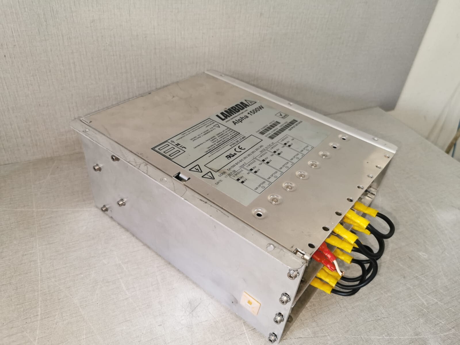 TDK-Lambda H00133 LAMBDA Alpha 1500W Part No: H00133 Power Supply 4
