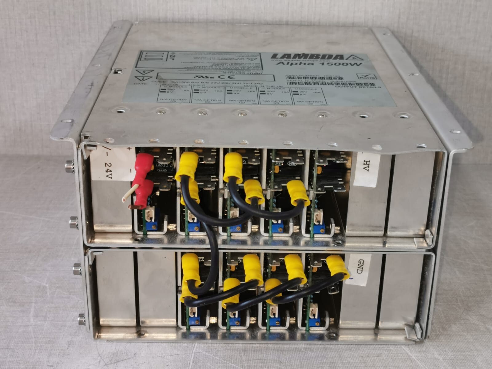 TDK-Lambda H00133 LAMBDA Alpha 1500W Part No: H00133 Power Supply 9