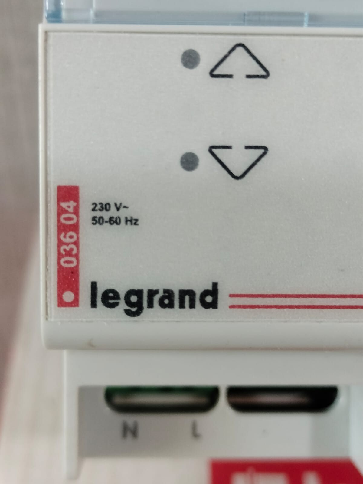 Legrand 50-60-HZ LEGRAND 036 04 INTERFACE IN ONE 230V- 50-60-Hz 4