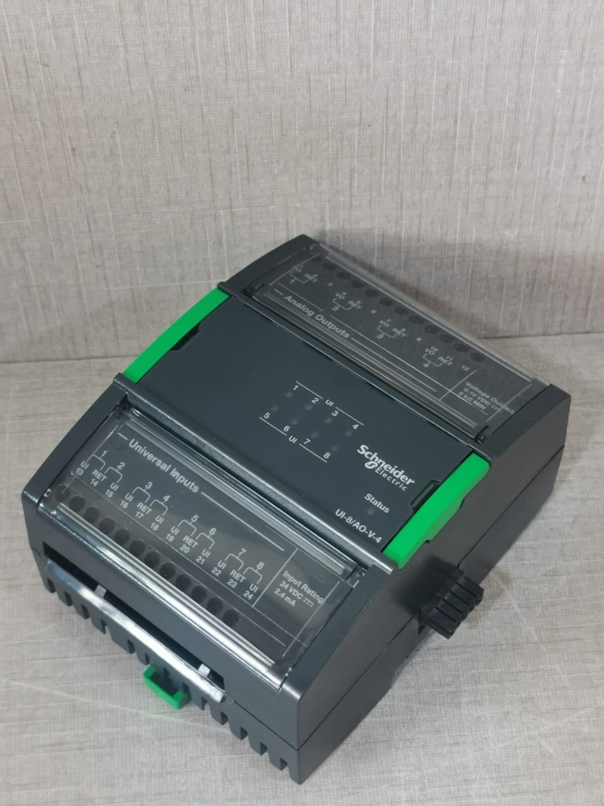 Schneider Electric SXWTBPSW110001 SCHNEIDER UI-8/AO-V-4 SXWUI8V4X10001 W/ TB-PS-W1 TERMINAL BASE SXWTBPSW110001 8