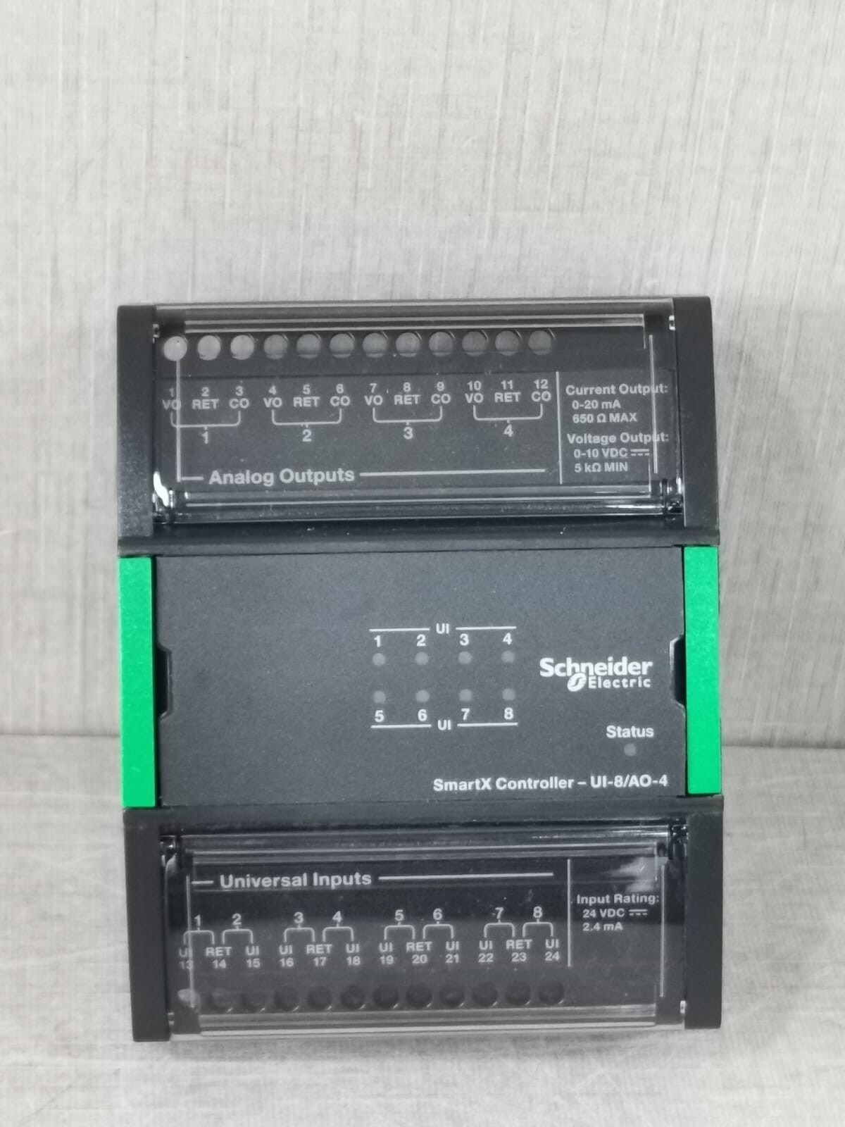 Schneider Electric UI-8/AO-4 SCHNEIDER ELECTRIC UI-8/AO-4 SMARTX CONTROLLER SXWUI8A4X10001 2