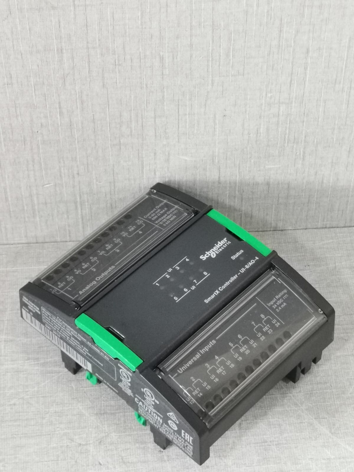 Schneider Electric UI-8/AO-4 SCHNEIDER ELECTRIC UI-8/AO-4 SMARTX CONTROLLER SXWUI8A4X10001 10