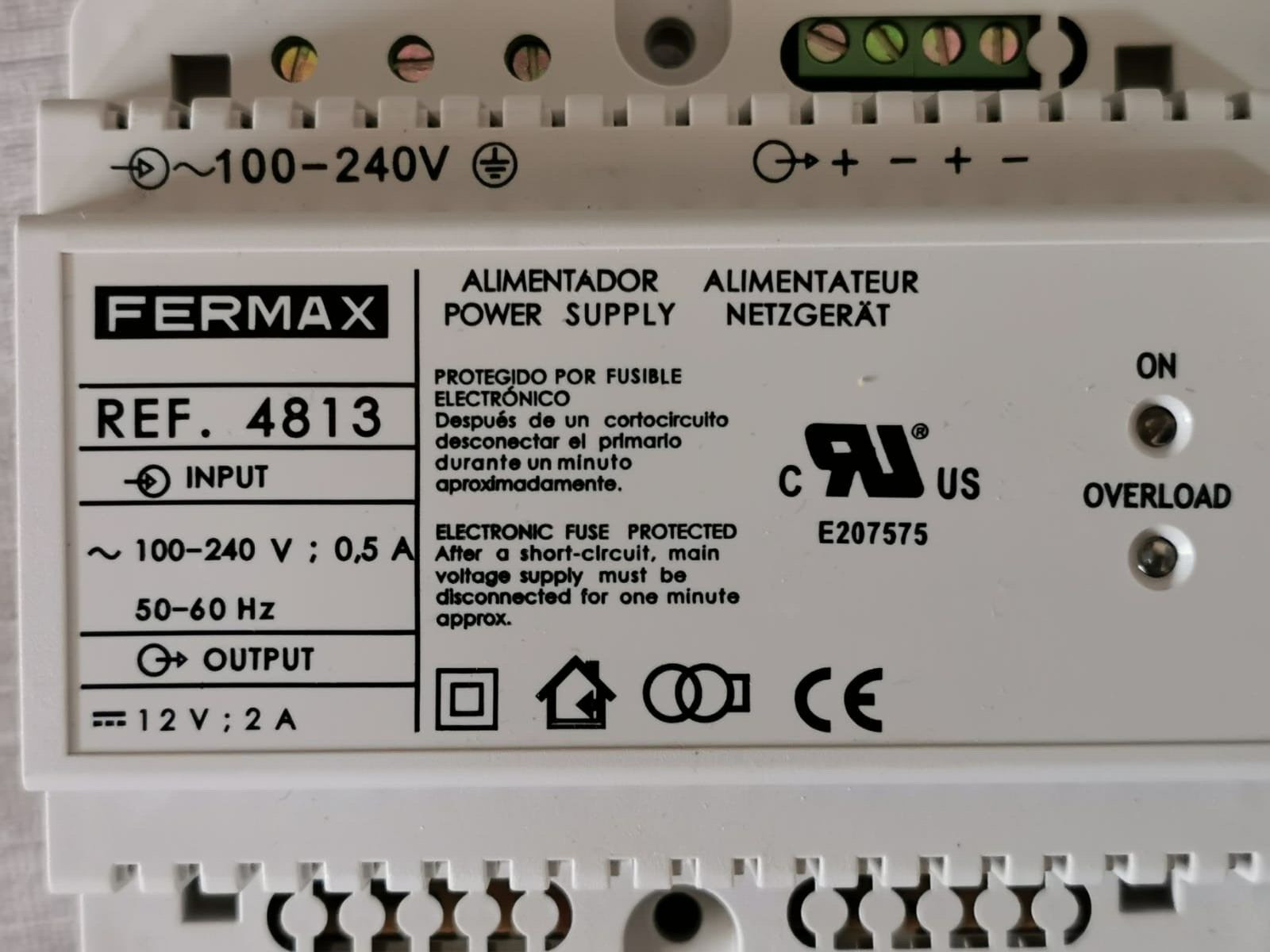 Fermax FERMAX4813 FERMAX 4813 Alimentador Power Supply - Only 4