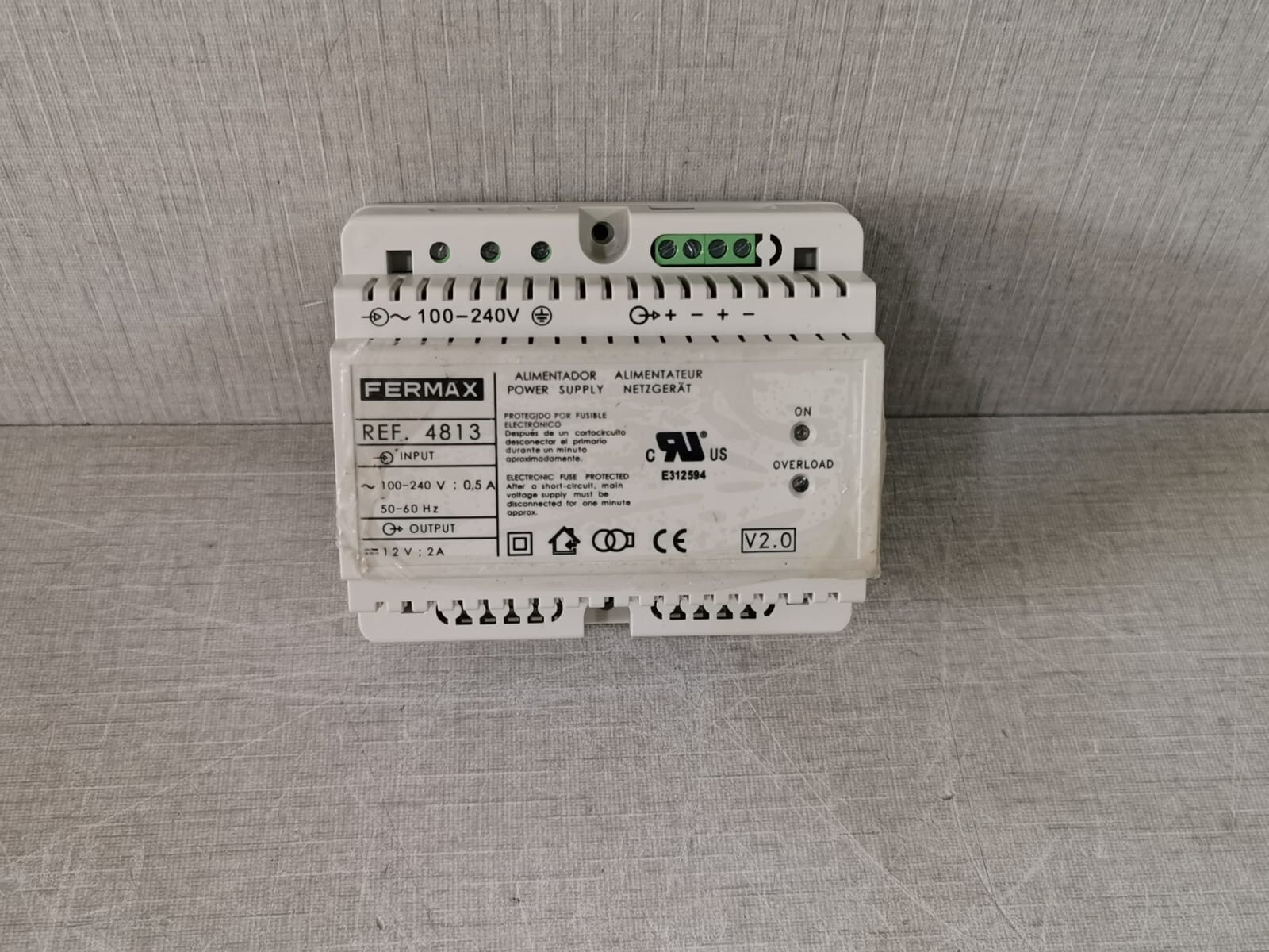 Fermax V2.0 FERMAX 4813 Alimentador Power Supply V2.0 5