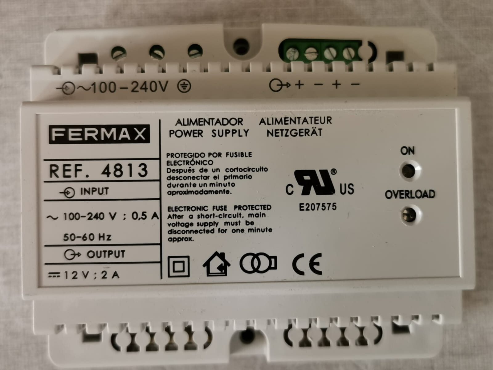 Fermax FERMAX4813 FERMAX 4813 Alimentador Power Supply 2
