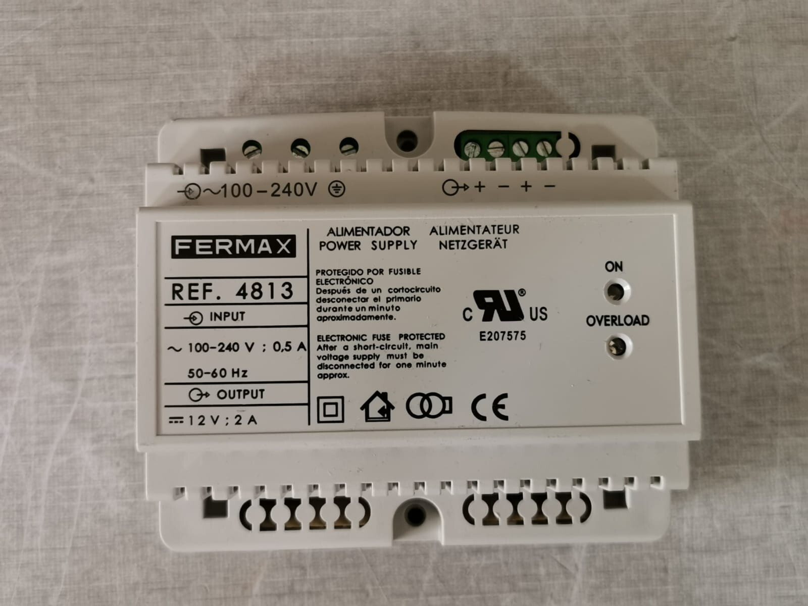 Fermax FERMAX4813 FERMAX 4813 Alimentador Power Supply 3