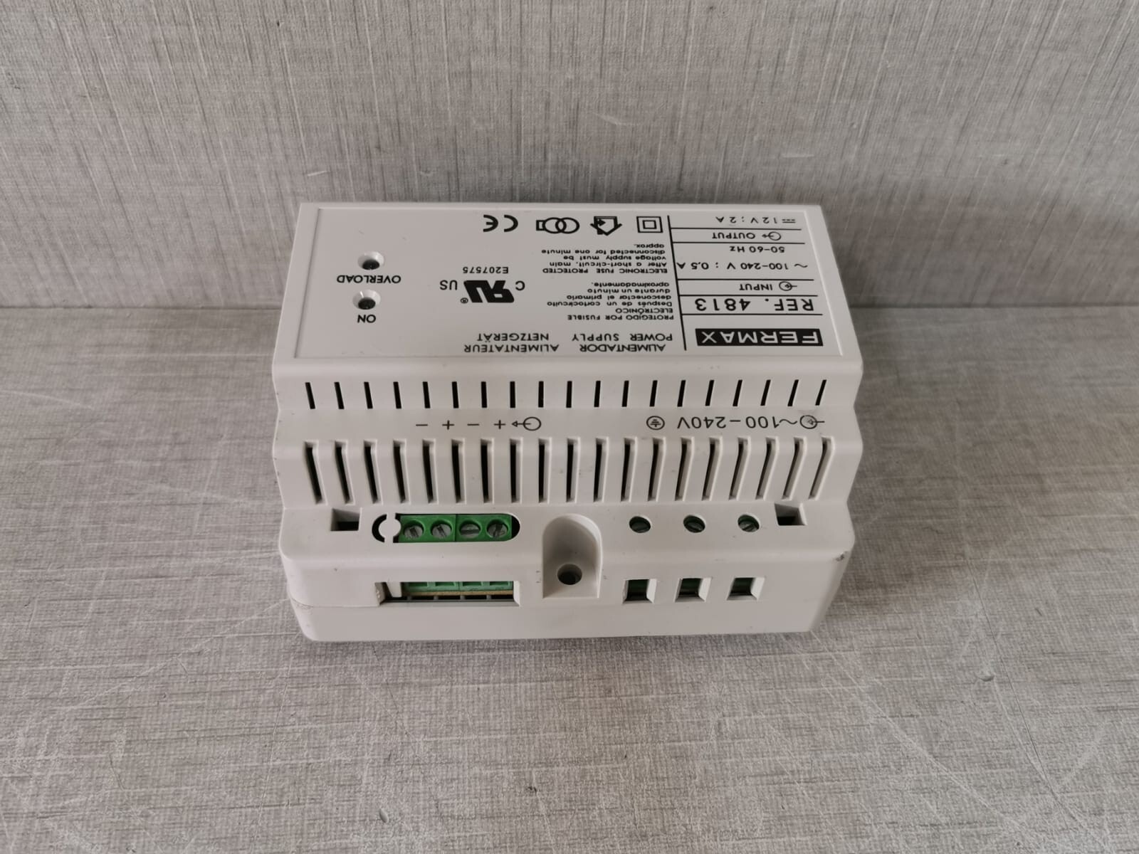 Fermax FERMAX4813 FERMAX 4813 Alimentador Power Supply 5