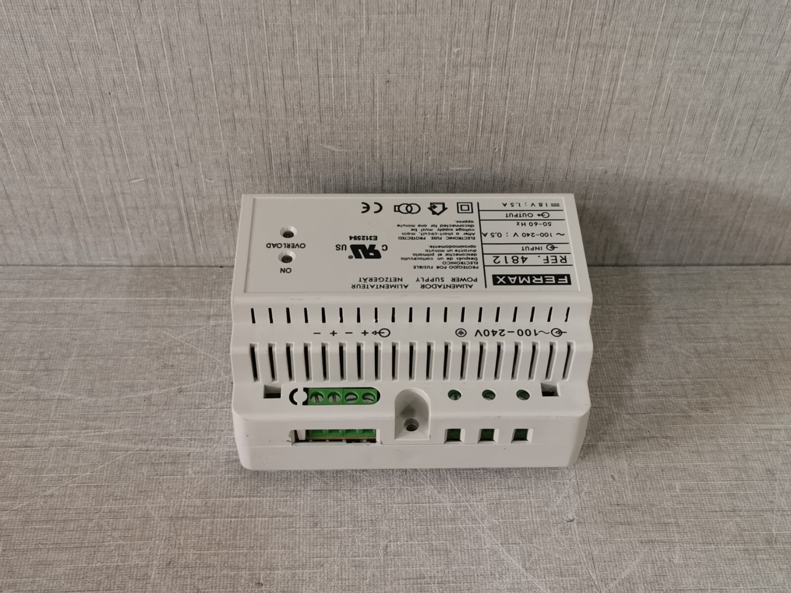 Fermax 4812 FERMAX 4812 Alimentador Power Supply 4