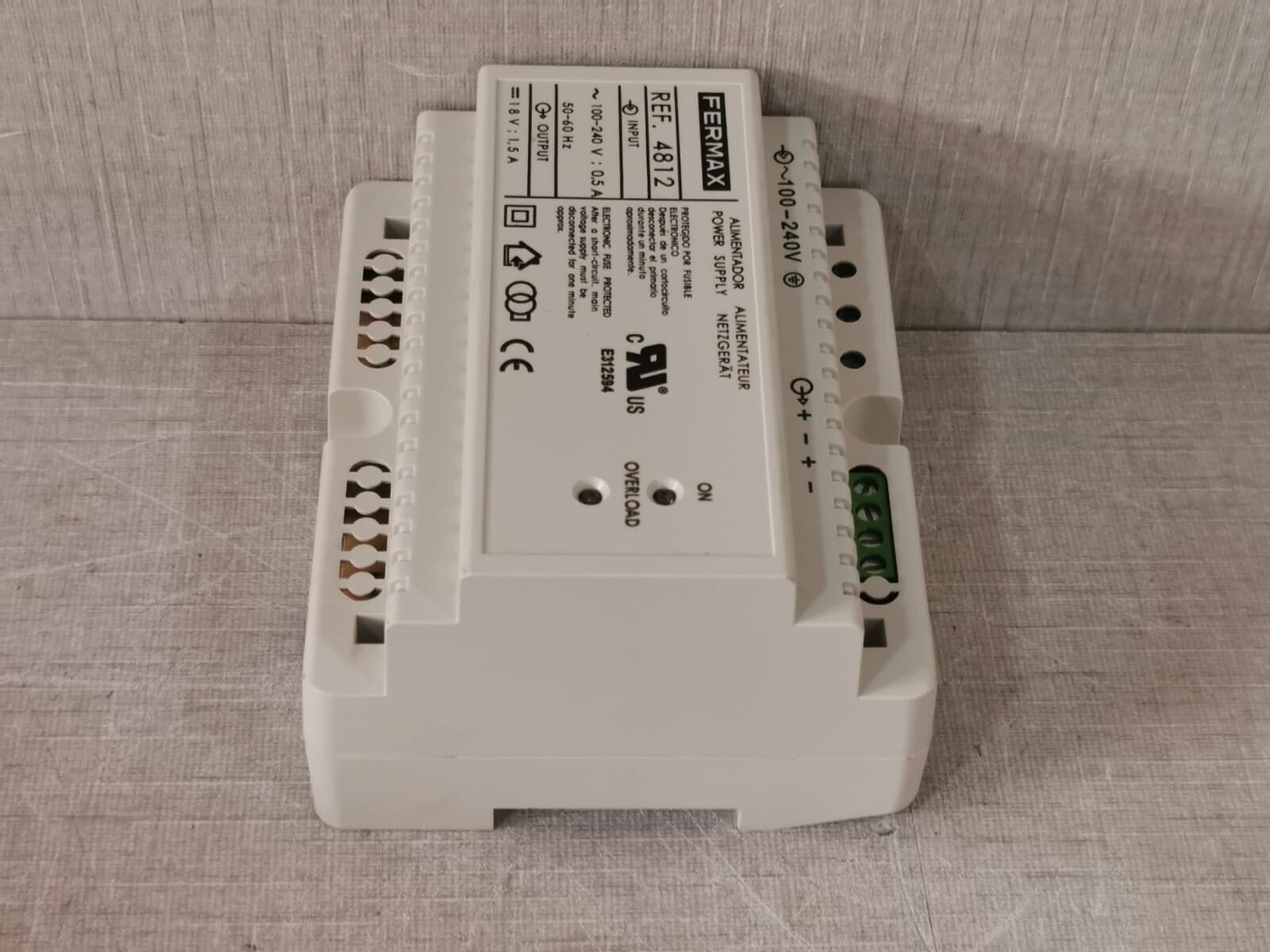 Fermax 4812 FERMAX 4812 Alimentador Power Supply 6