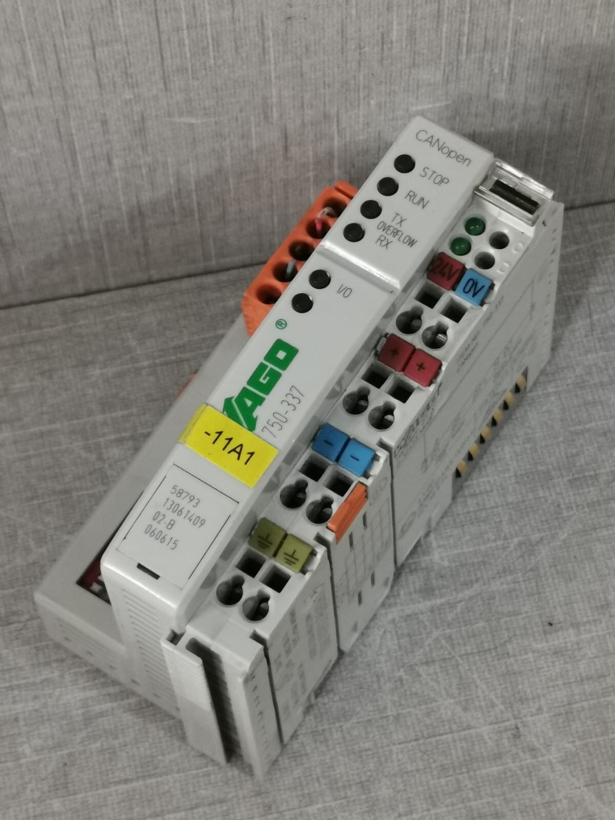 WAGO 750-337 WAGO 750-337 CANopen FIELDBUS 8