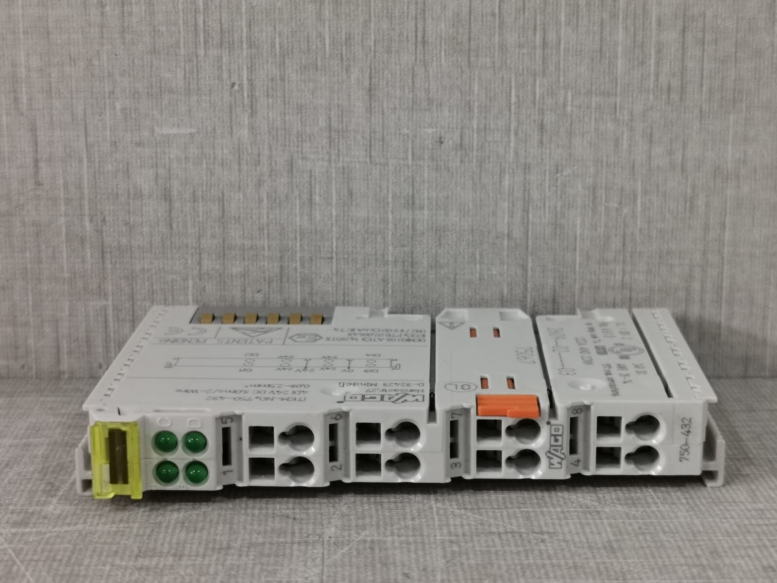 WAGO 750-432 WAGO 750-432 4-CHANNEL DIGITAL INPUT 4