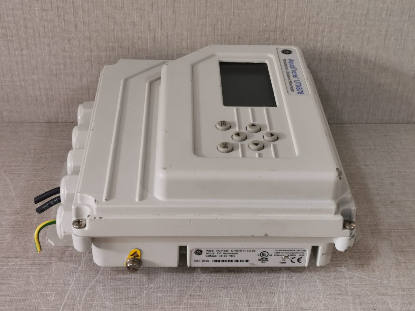 GE AquaTrans UTX878 GE AquaTrans UTX878 / UTX878-H-CG-00 Ultrasonic FlowMeter 8