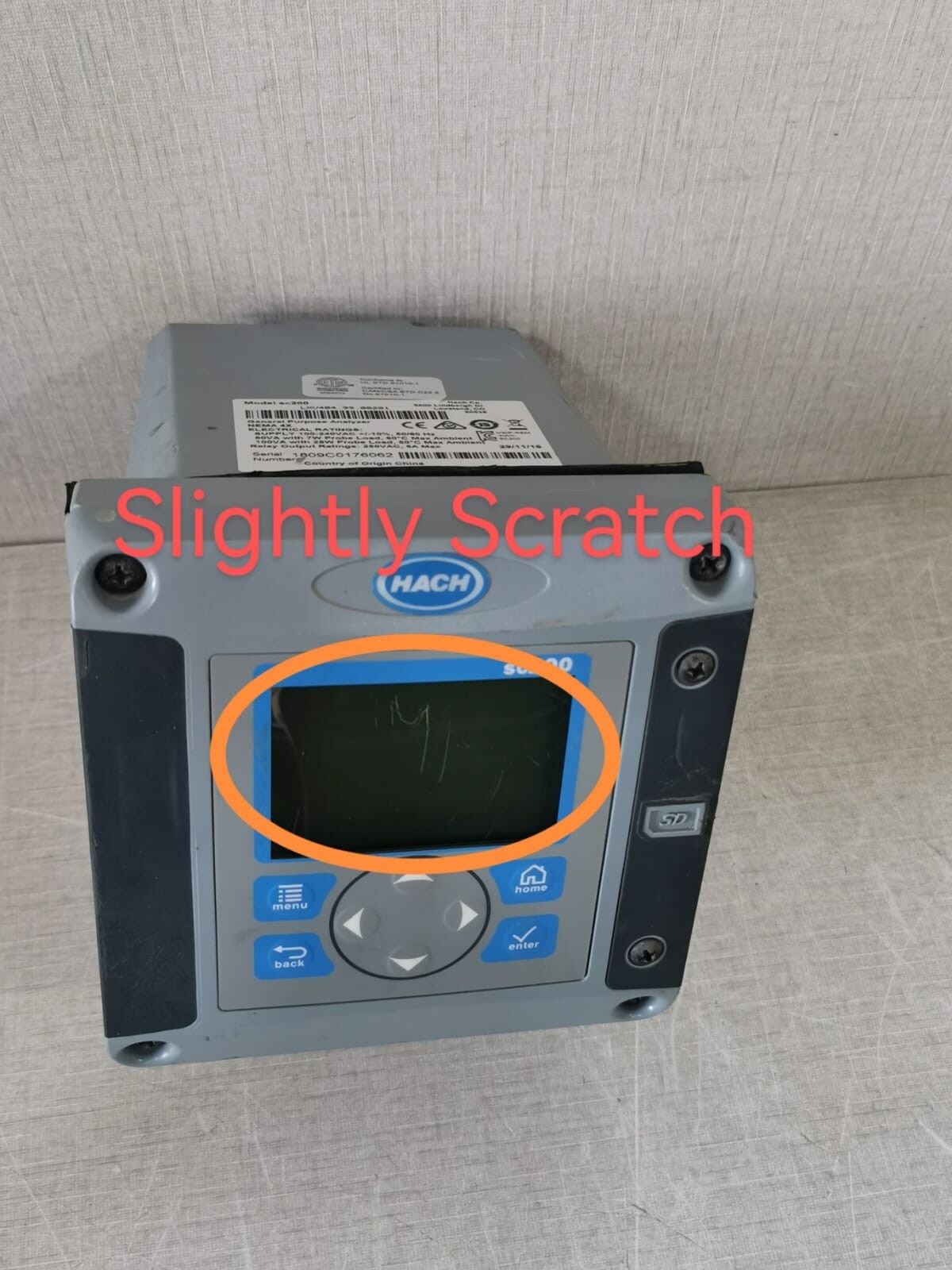 HACH LXV404.99.00201 HACH SC200 LXV404.99.00201 General Purpose Analyzer - NO Cable 9