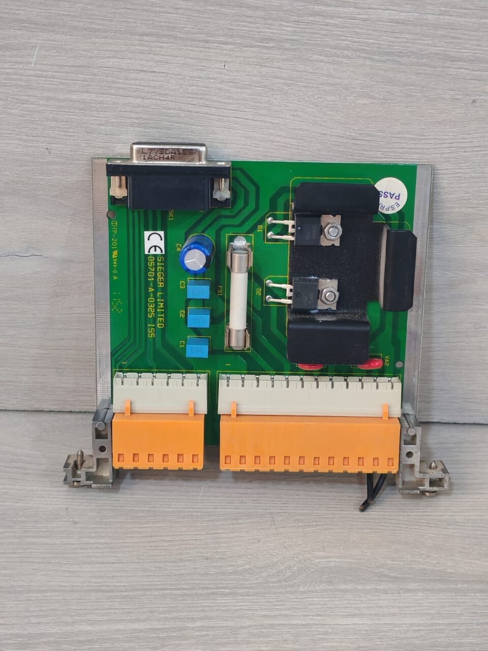 SIEGER LIMITED 05701-A-0325 ISS PCB CARD 05701-C-0255 ISS 3