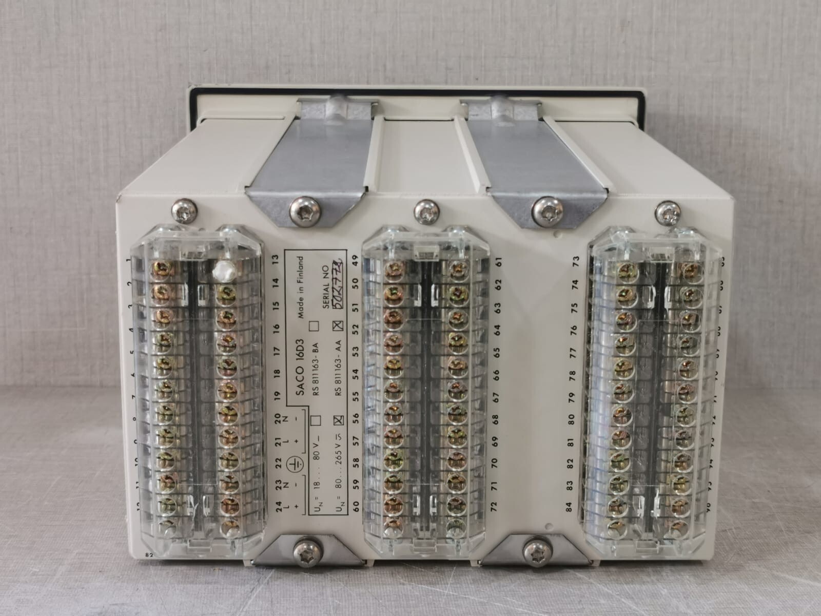 ABB SACO 16D3-AA ABB SACO 16D3-AA /RS 811 163-AA REV.R DIGITAL ANNUNCIATOR UNIT 9