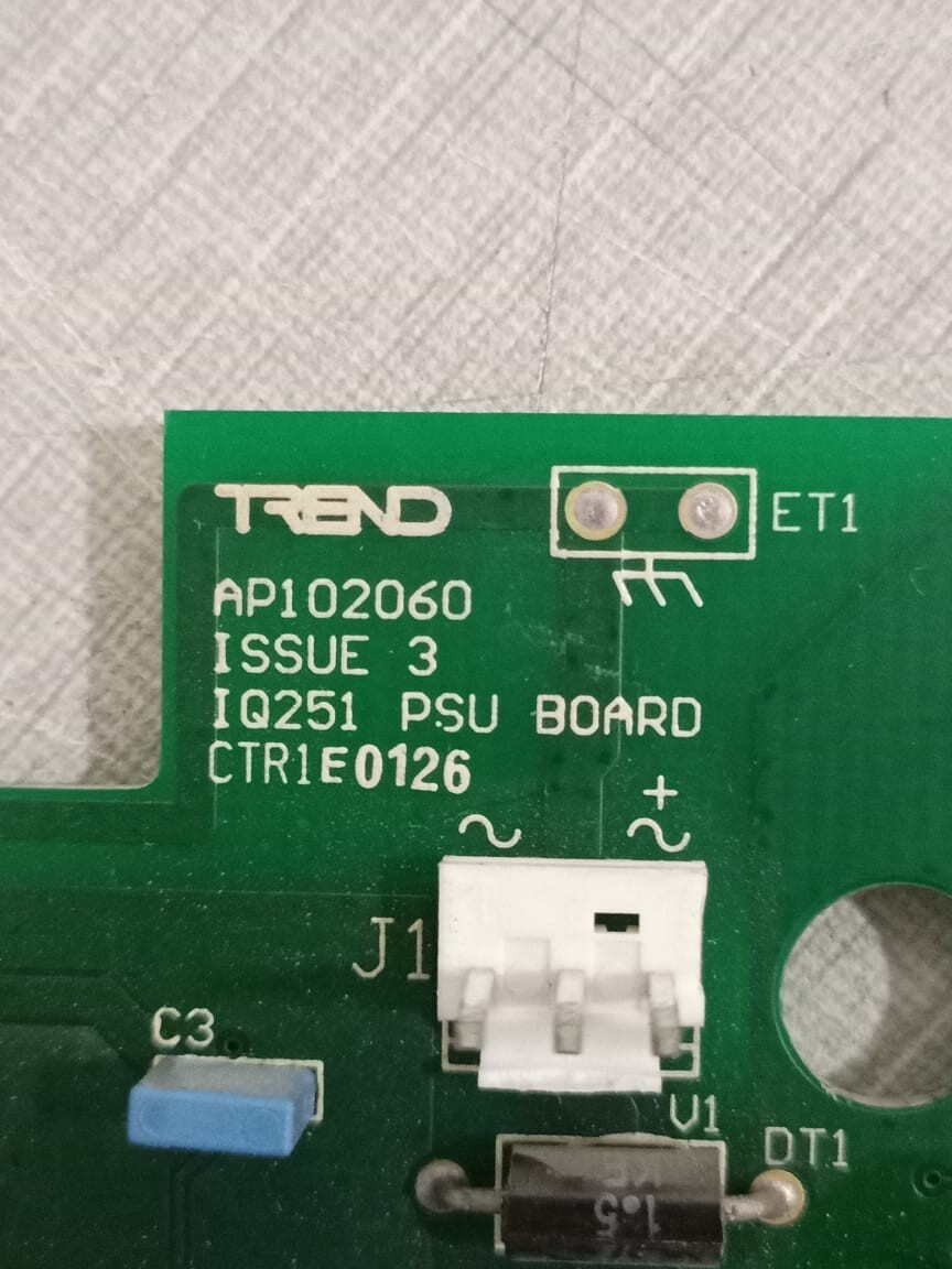 trend AP102060, IQ251 Trend AP102060, IQ251 IQ251 PSU Board AP102060 With IQ251 Main Micro Board 5
