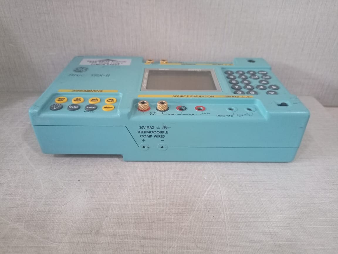 GE TRX-II GE DRUCK TRX-II THERMAL CALIBRATOR -WITHOUT CARD, COVER & BRIGHTNESS BECOME DIM 10