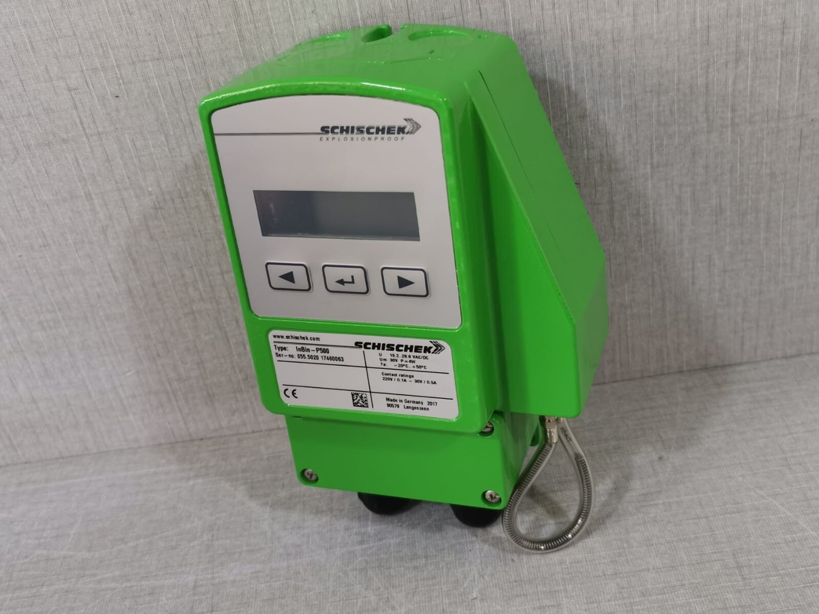 SCHISCHEK InBin-P500 SCHISCHEK InBin-P500 EXPLOSION PROOF 5